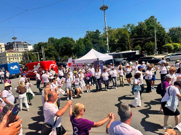 Marșul Factorilor Poștali, ediția a 46-a, Chișinău — delegația SNPC