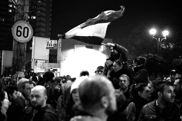 Imagine ilustrativă: manifestație sindicală în București