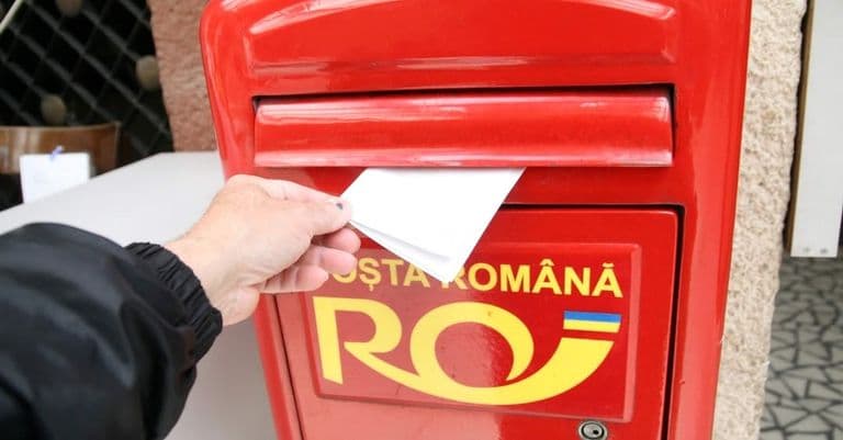Cutie poștală Poșta Română